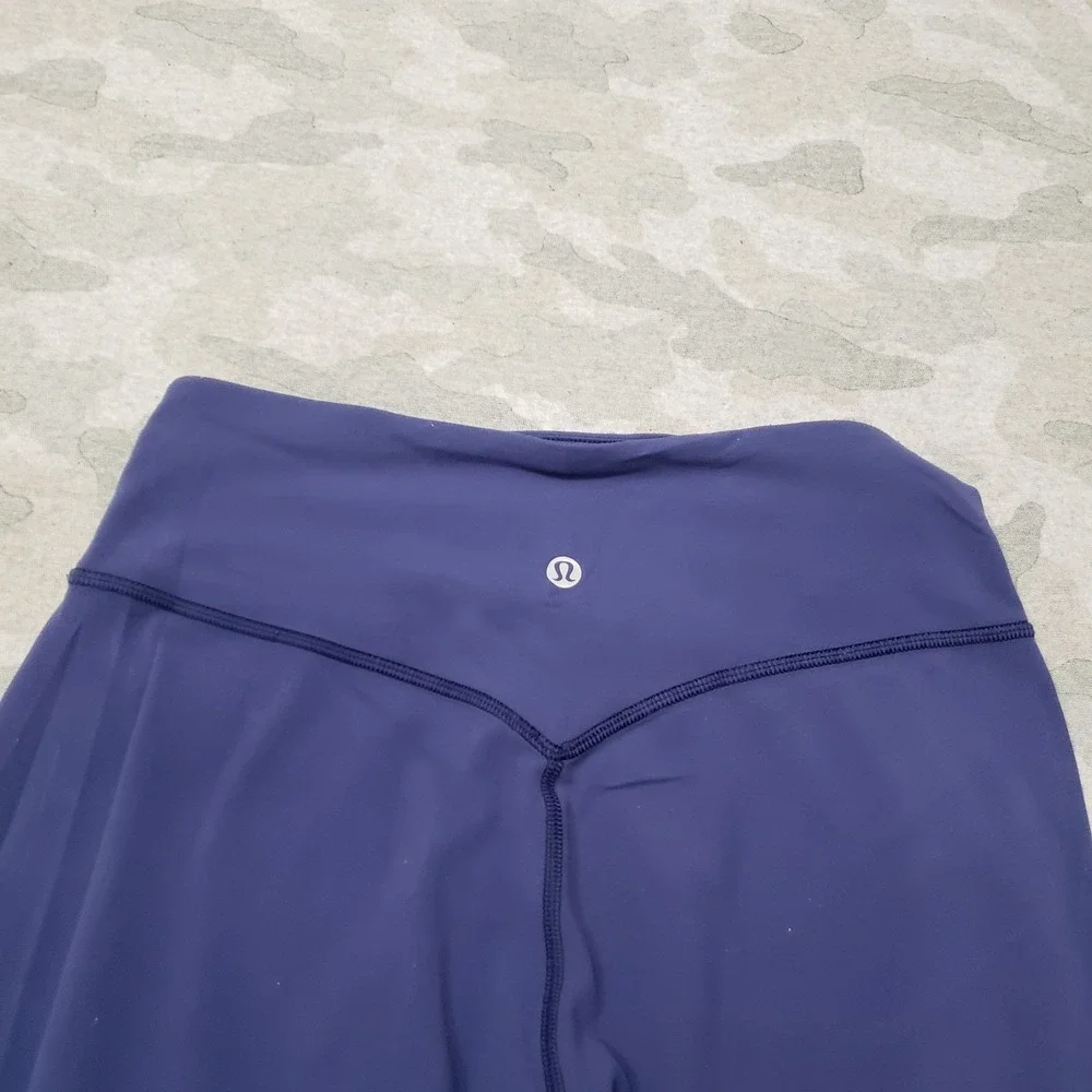 Lululemon Joggers Pants Womens 4 Blue‎ Pockets Pull On